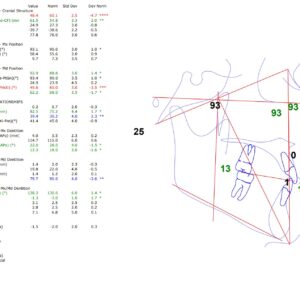 Análisis De Ricketts En Studio Digital Imaging